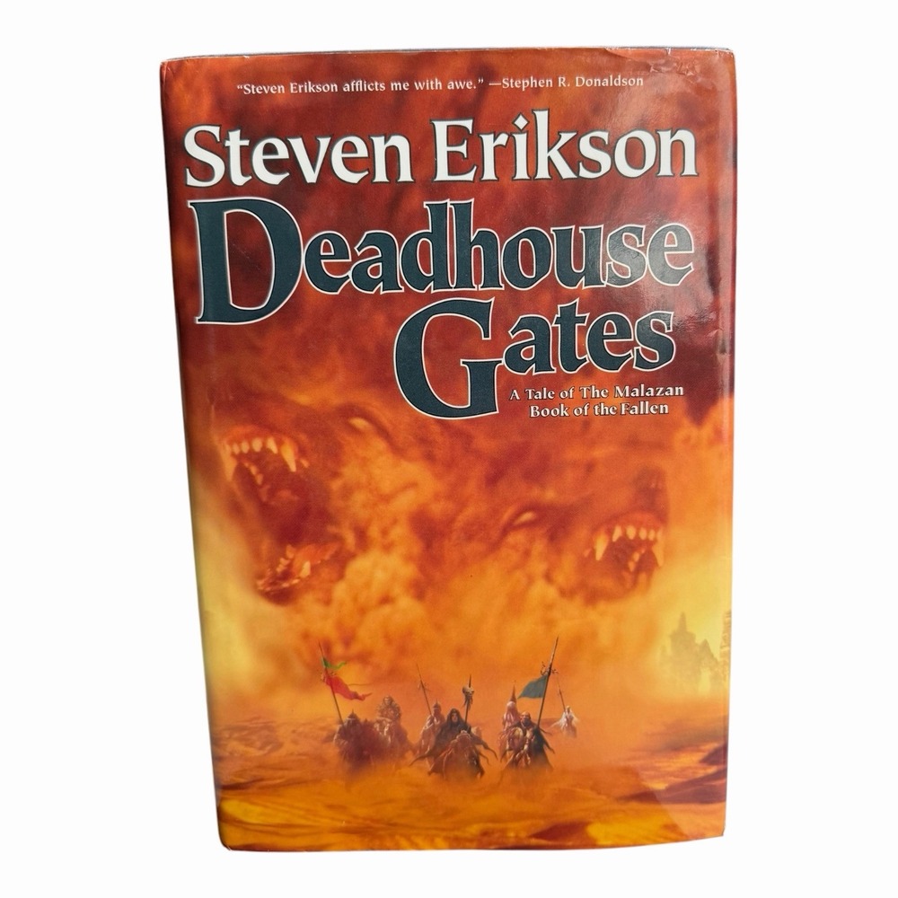 Tor Deadhouse Gates Steven Erikson Hardcover Malazan Book of Fallen Fantasy